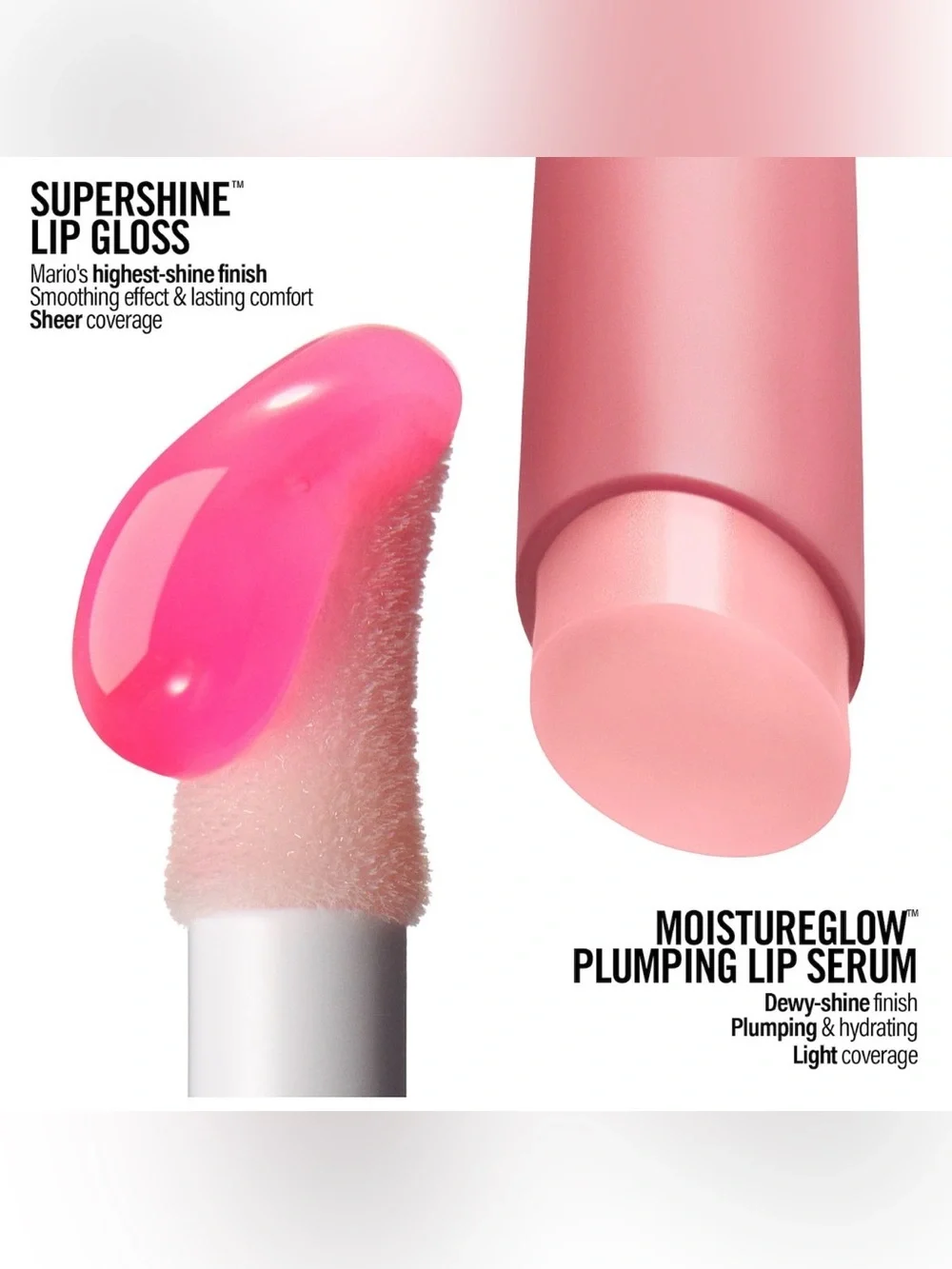 MAKEUP BY MARIO - Hydrating SuperShine™ Lip Gloss in Shade Bare NWOB